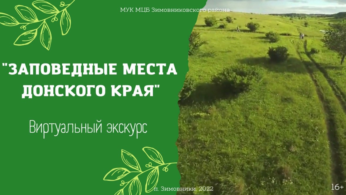 Виртуальная выставка. Заповедные места. ЦБ. 2022