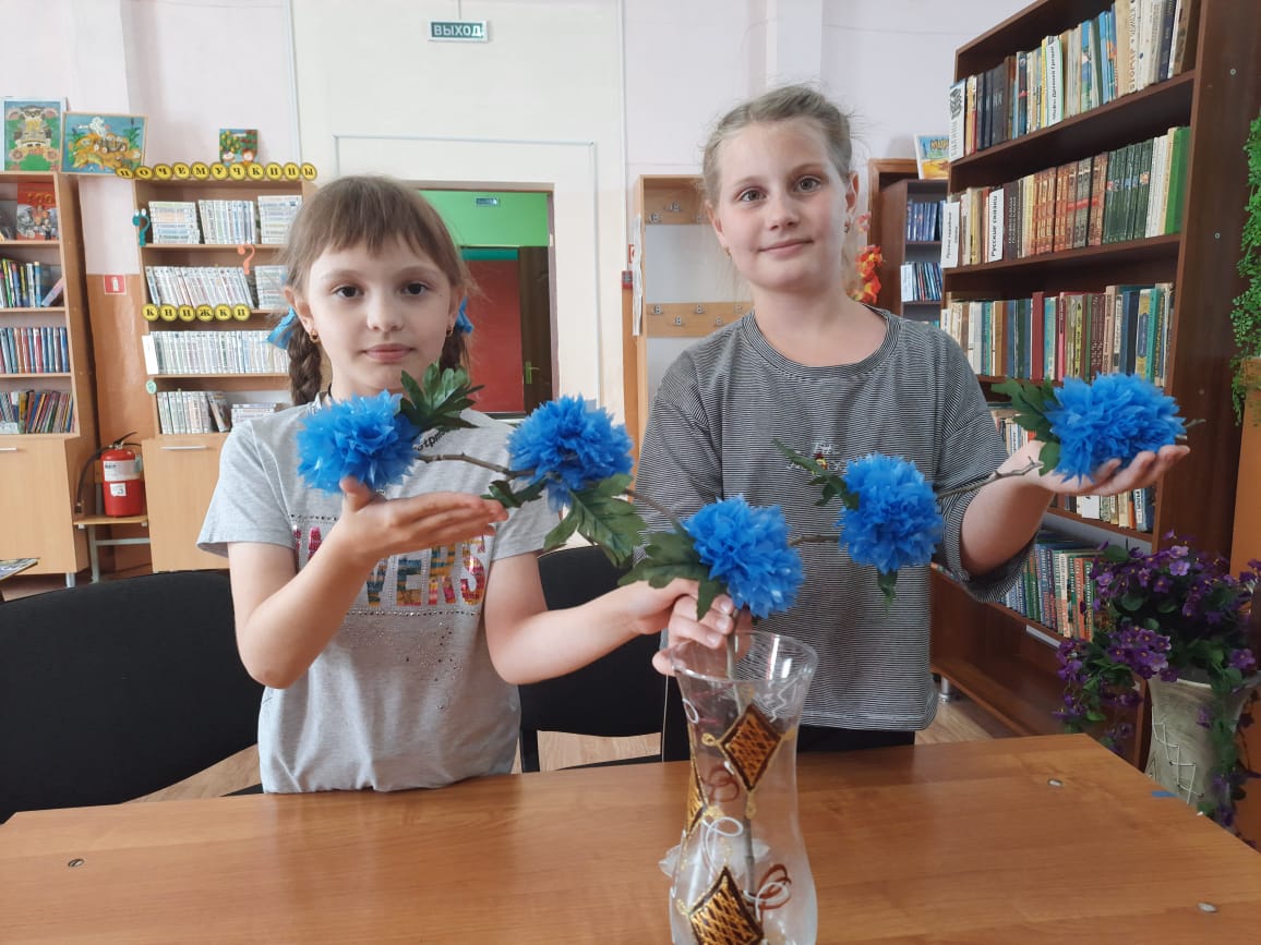1 час экологического творчества Цветы из пакетовЦБ25.05.2021