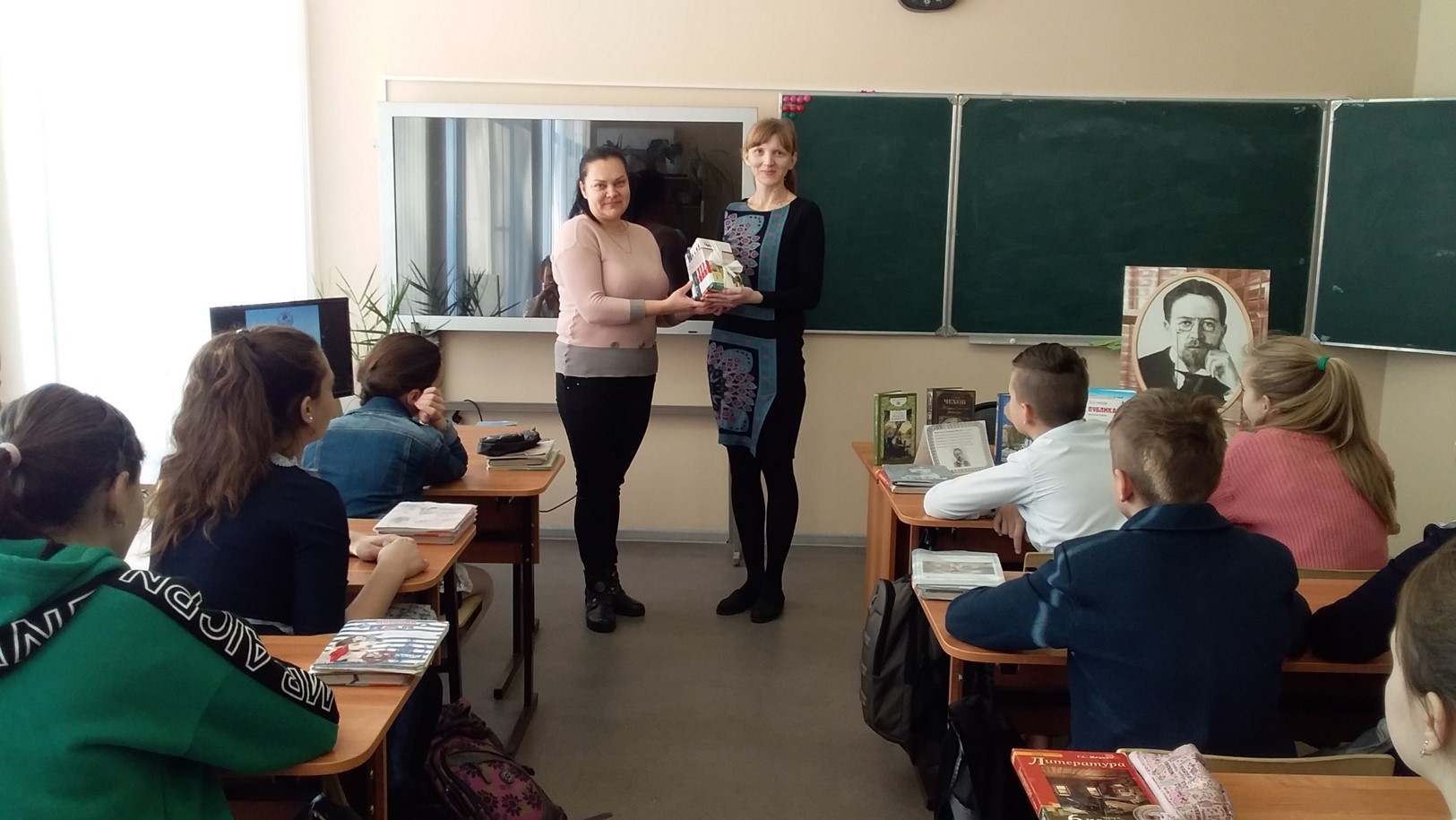 2. громкие чтения Улыбнёмся вместе с А. П. Чеховым24.01.2020ДБ