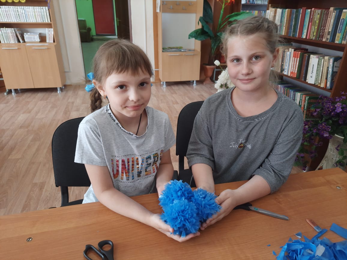 3 час экологического творчества Цветы из пакетовЦБ25.05.2021