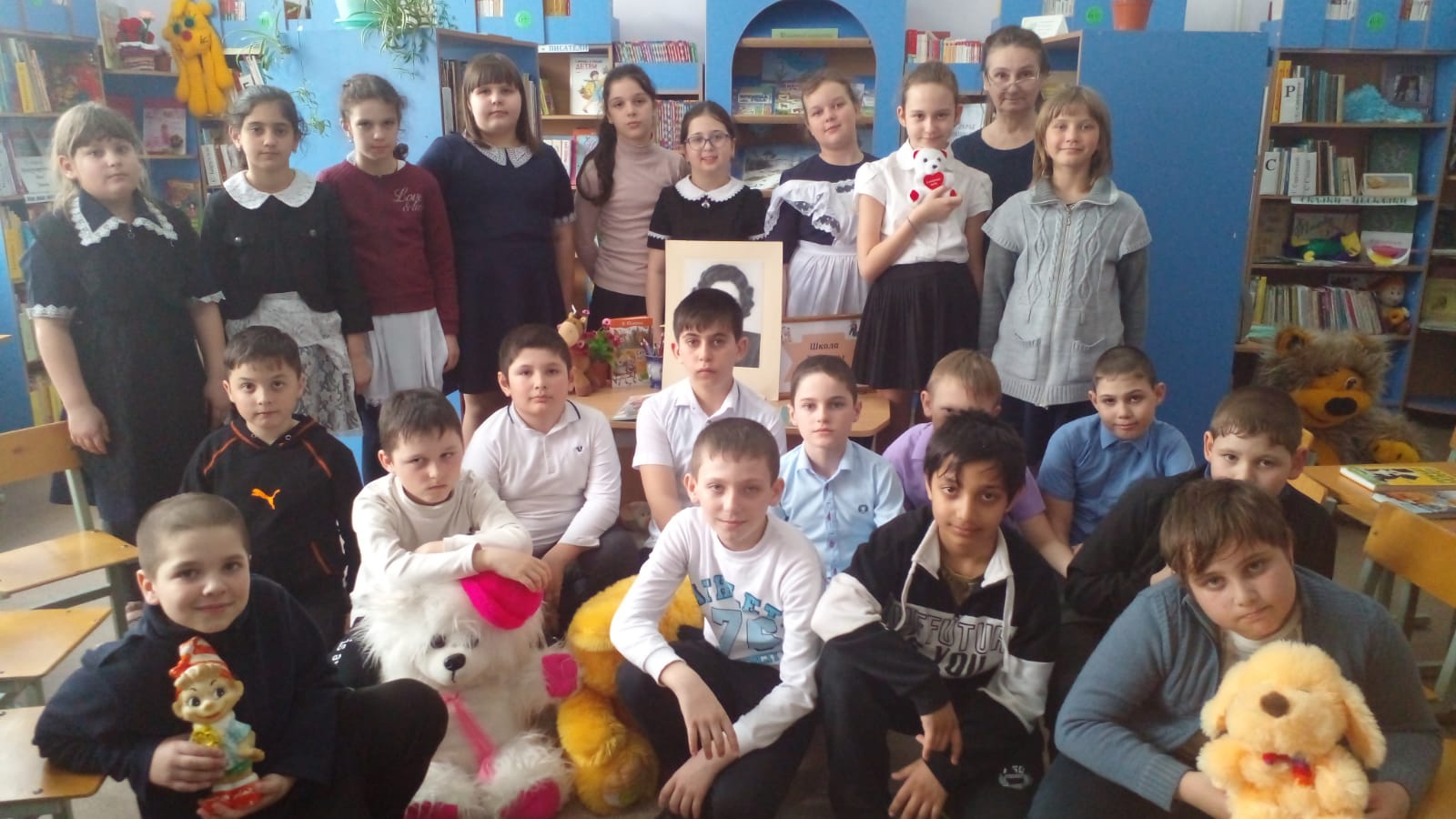 Фото 2. Громкие чтения Школа доброты