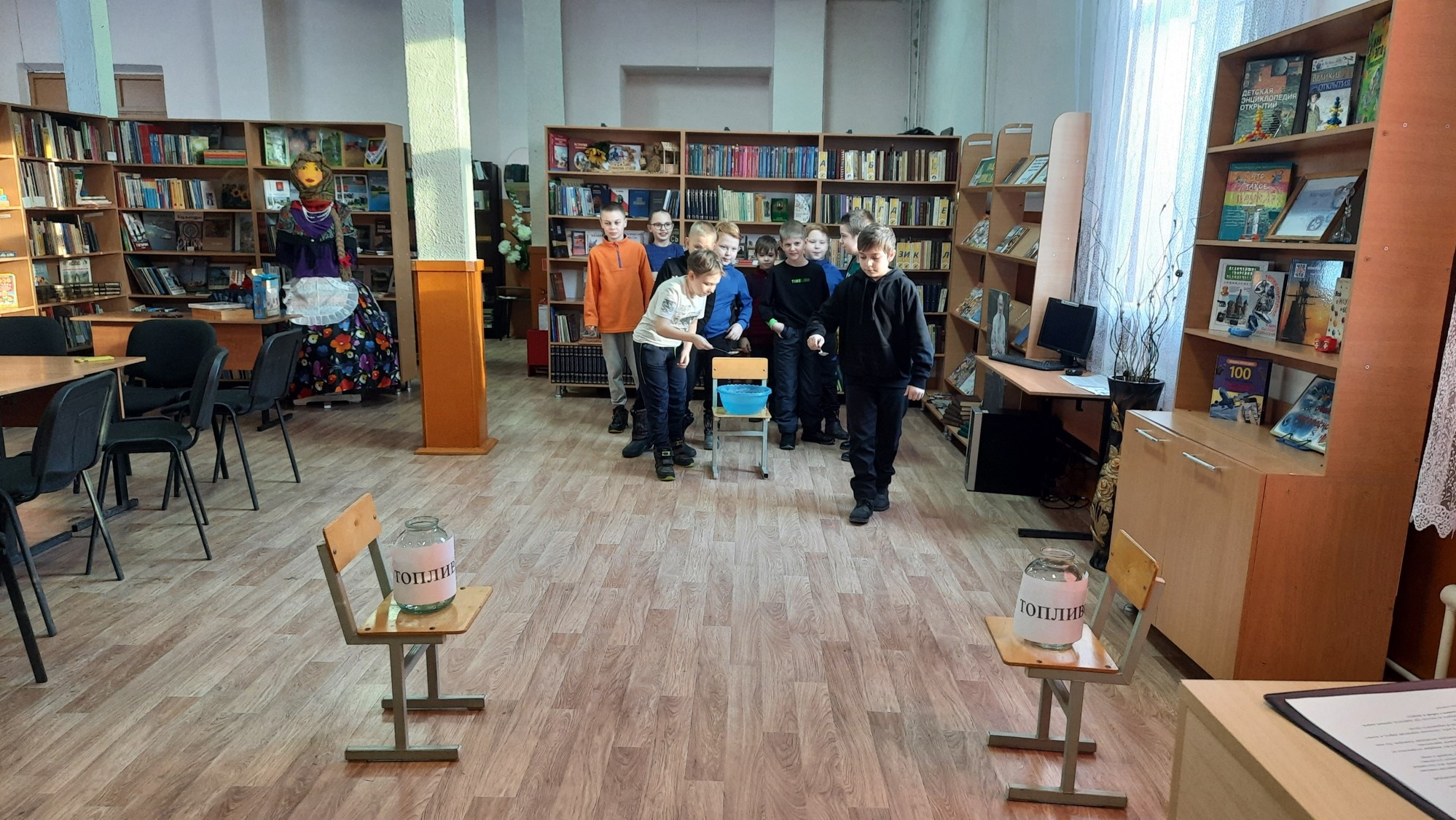 фото 3. 18.02.2023 Познавательно развлекательную игру Небо зовёт. ДБ