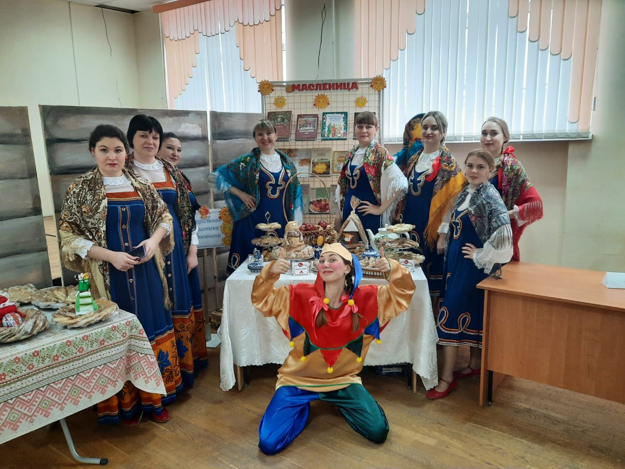 Фото 3. Народный праздник Масленица03.03.2022ЦБ