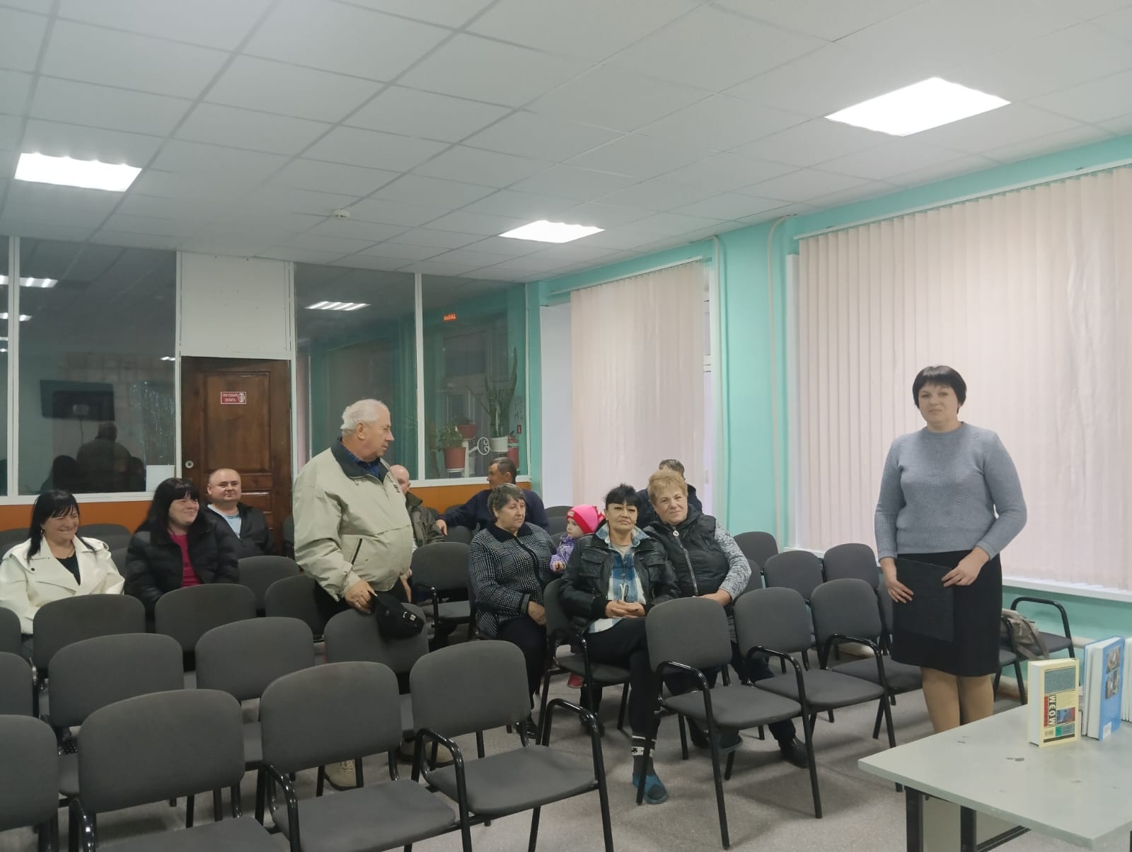 Фото 1. 10.10.2023 Литературно православный час Мир одарен её любовью. ЦБ