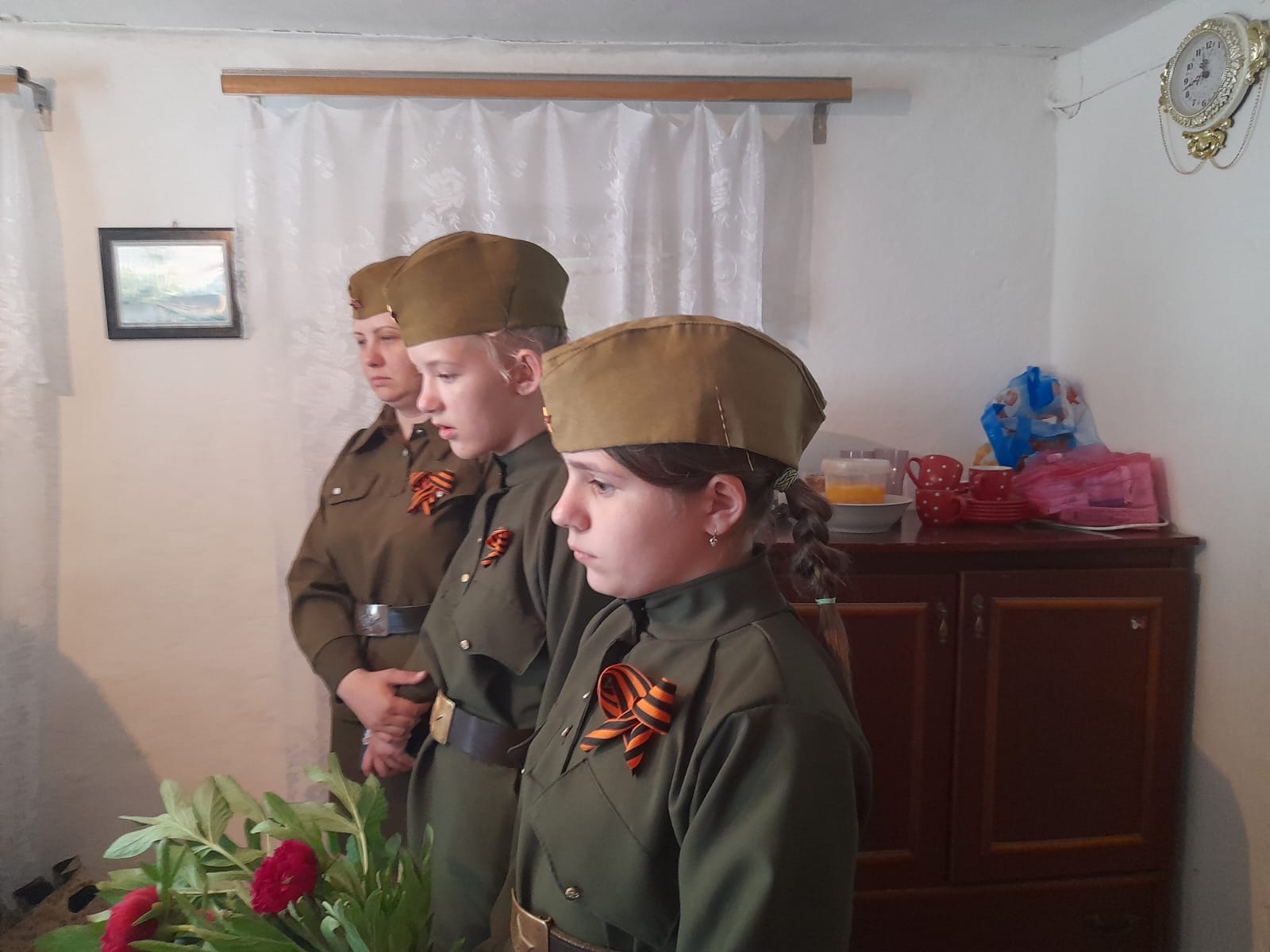 Фото 2. 08.05.2024 Визиты почета Герои живут среди нас в Кутейниковском отделе
