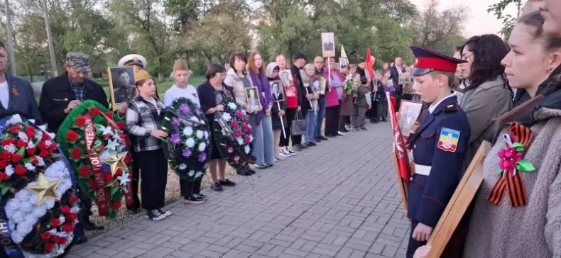 Фото 2. 08.05.2024 Цикл мероприятий в рамках празднования 79 й годовщины Победы в Кутейниковском отделе