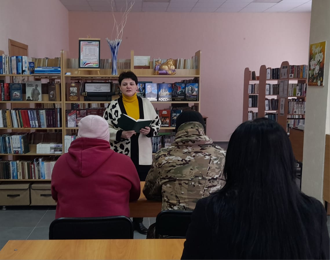 Фото. 03.12.2024 Правовой час Инвалид имеет право в Верхоломовском отделе