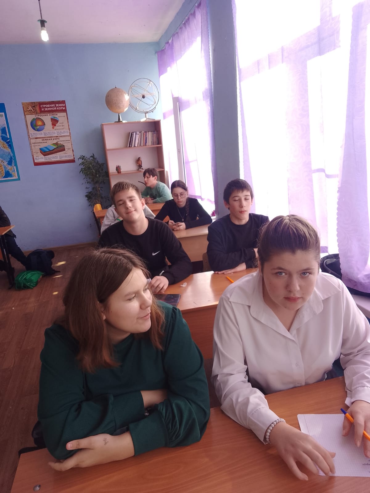 Фото. 21.11.2024 Беседа Нет ничего дороже жизни в Верхнесеребряковском отделе