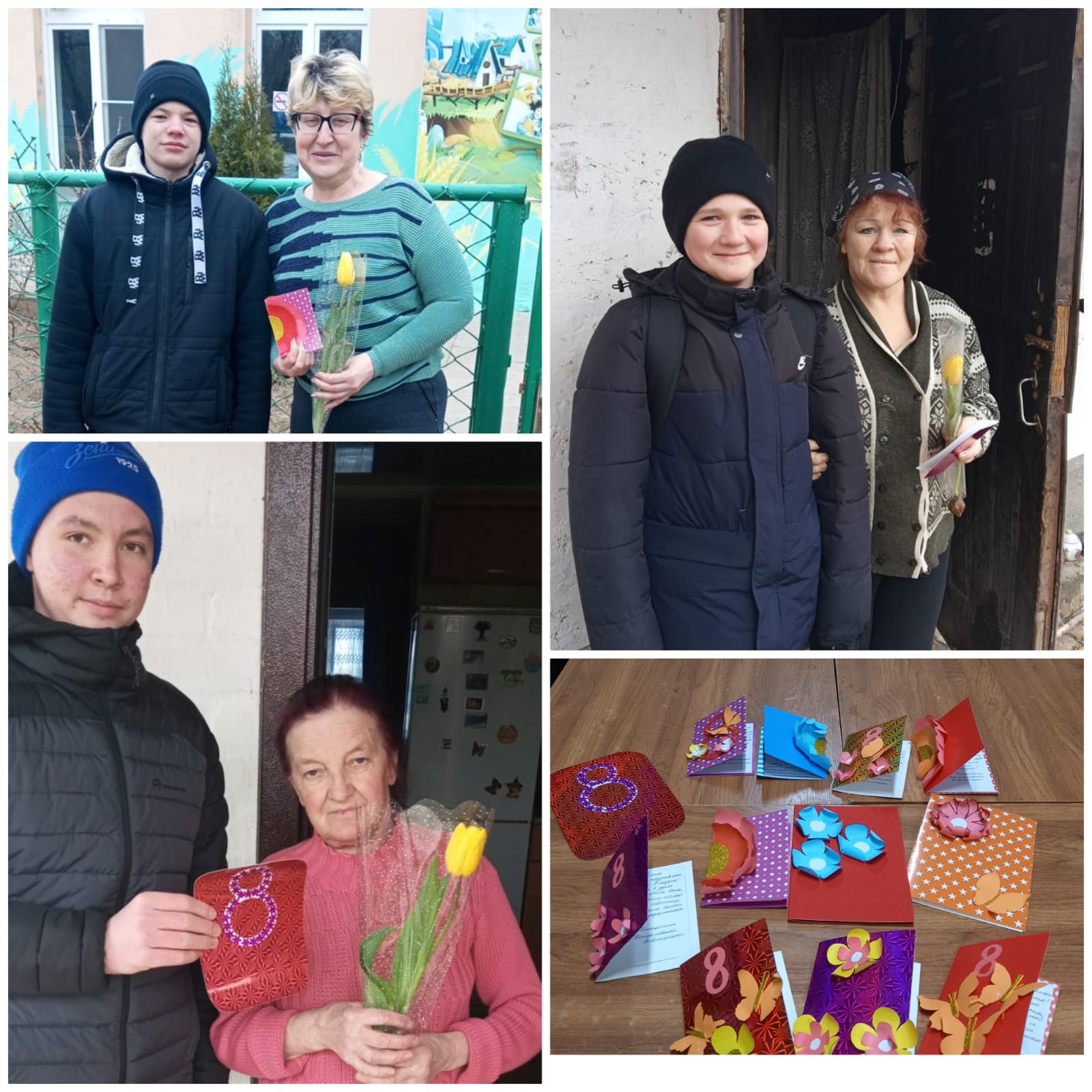 Фото 1. 07.03.2024 Акция Подари радость в Камышевском отделе