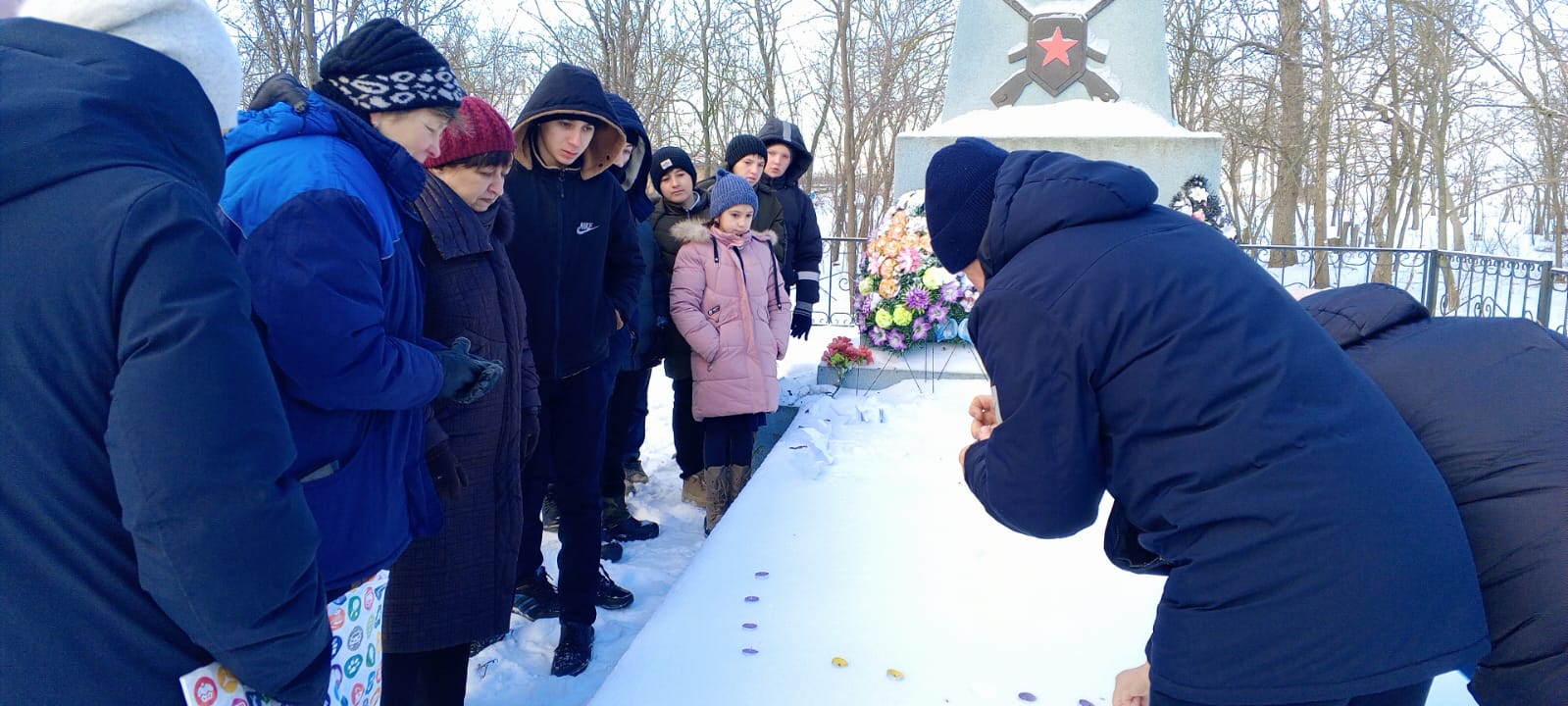 Фото 3. 10.01.2024 Исторический час Мы свято чтим их память в Харьковском отделе