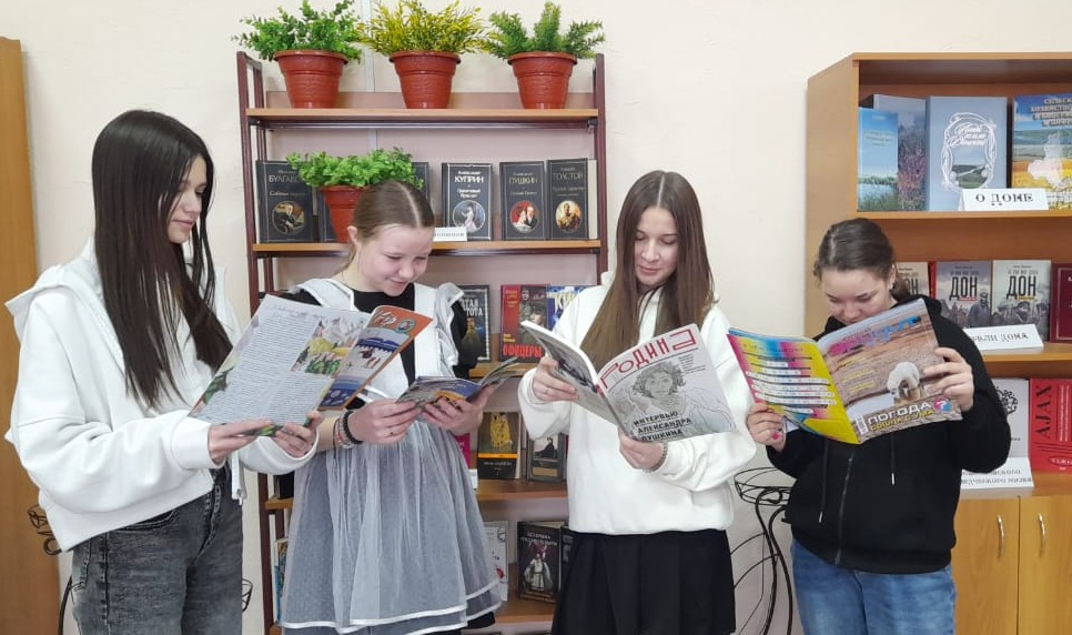 Фото 2 24.01.2025 Конференц час Мир молодежной прессы в Верхоломовском отделе