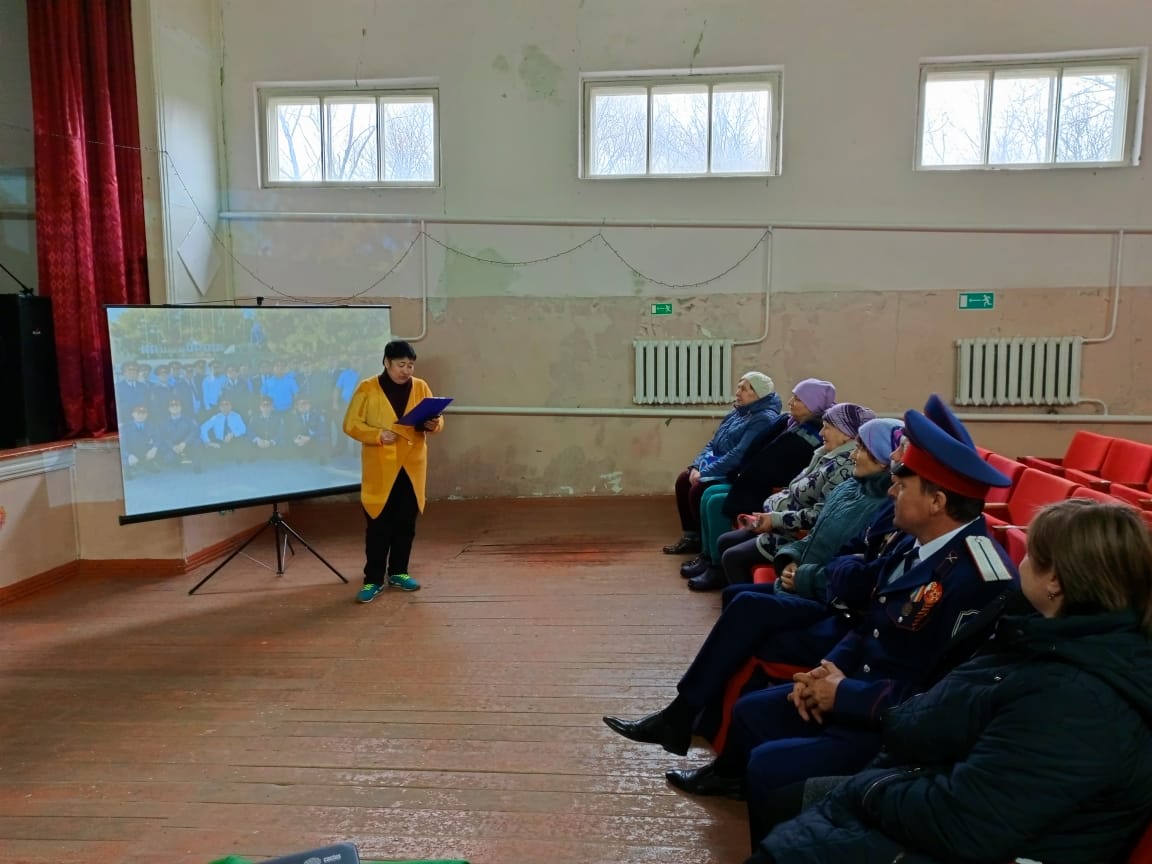 Фото 2 03.04.2025 час истории Казачья дружина на страже Отечества в Хартьковском отделе