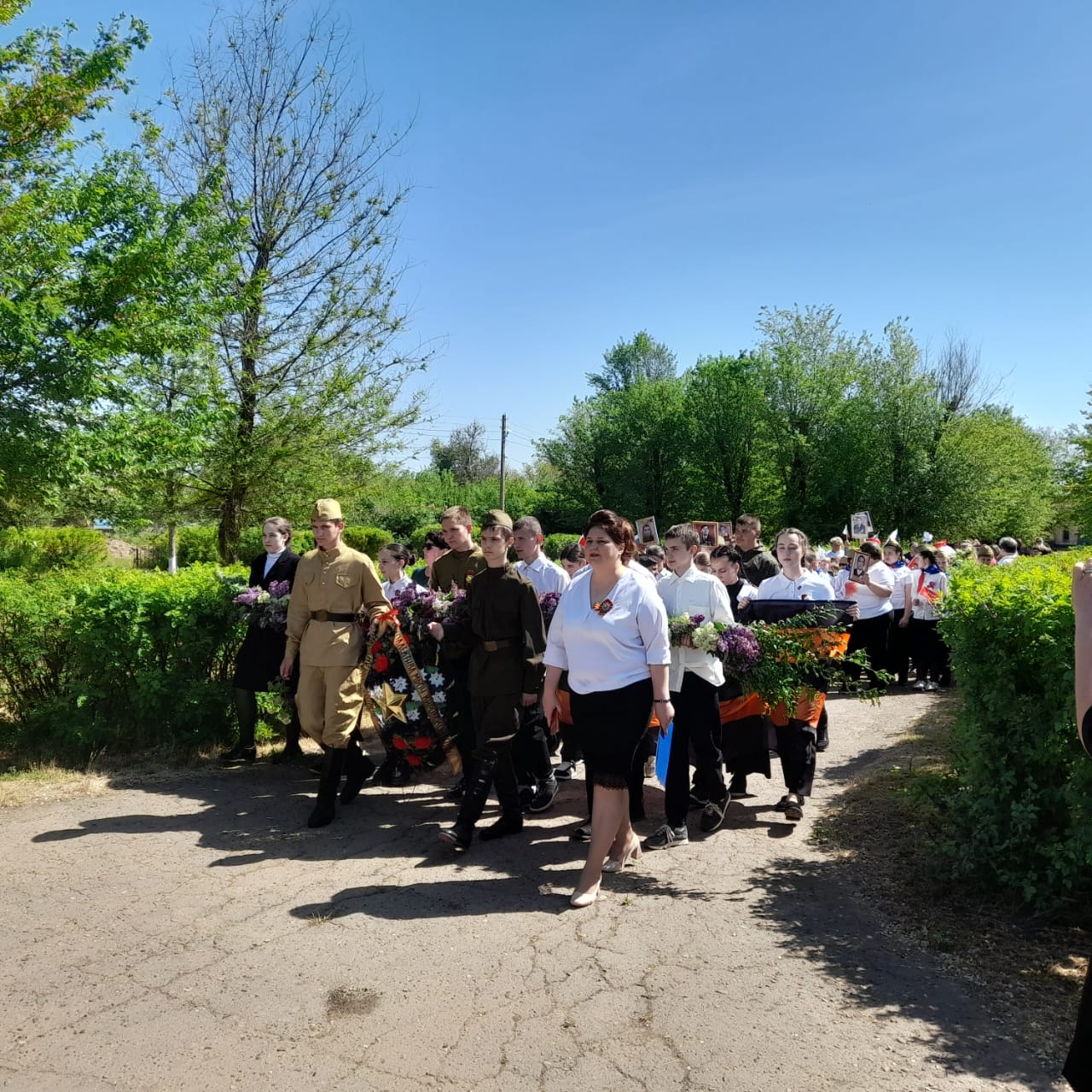 Фото 2 07.05.2025 Торжественный митинг Поклонимся великим тем годамв Кировском отделе