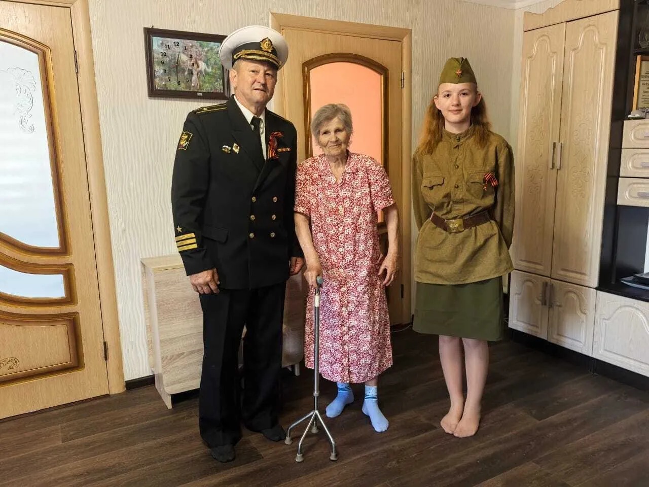 Фото 2 08.05.2025 Визит почета Герои живут среди нас в Кутейниковском отделе